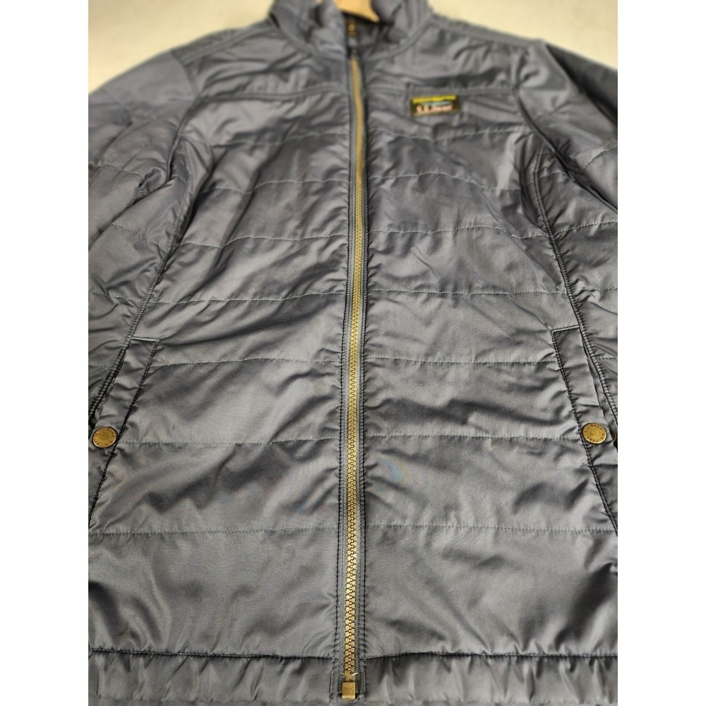 🏕L.L. Bean Mountain Puffer Navy Y2K CABINCORE hike gorpcore streetwear camping - Picture 10 of 11
